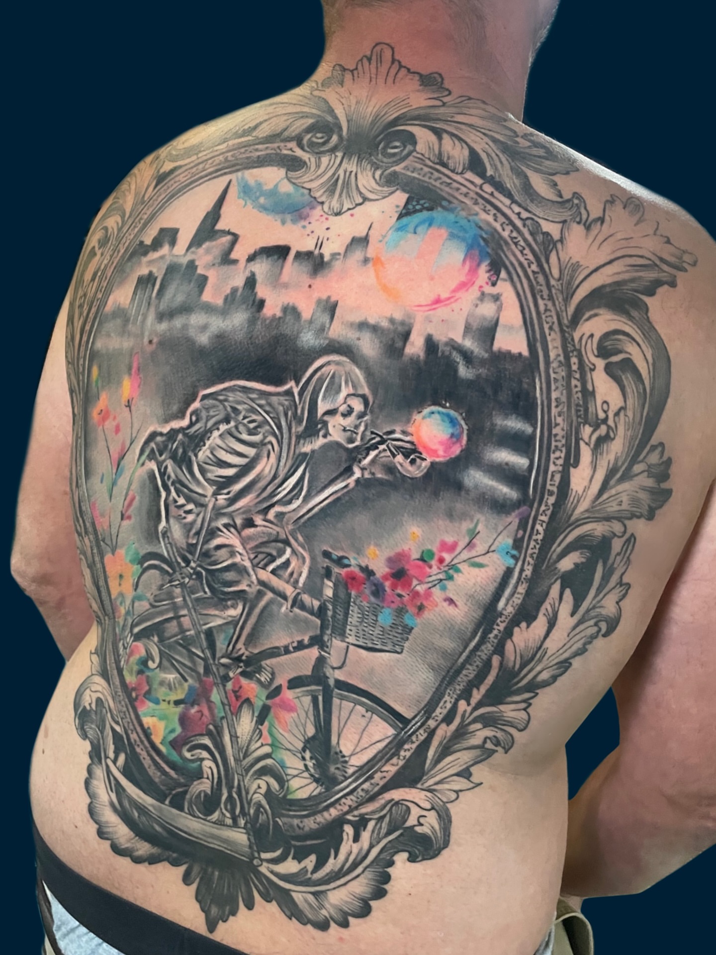 Tattoo by @graphicward — black_and_grey, realism
