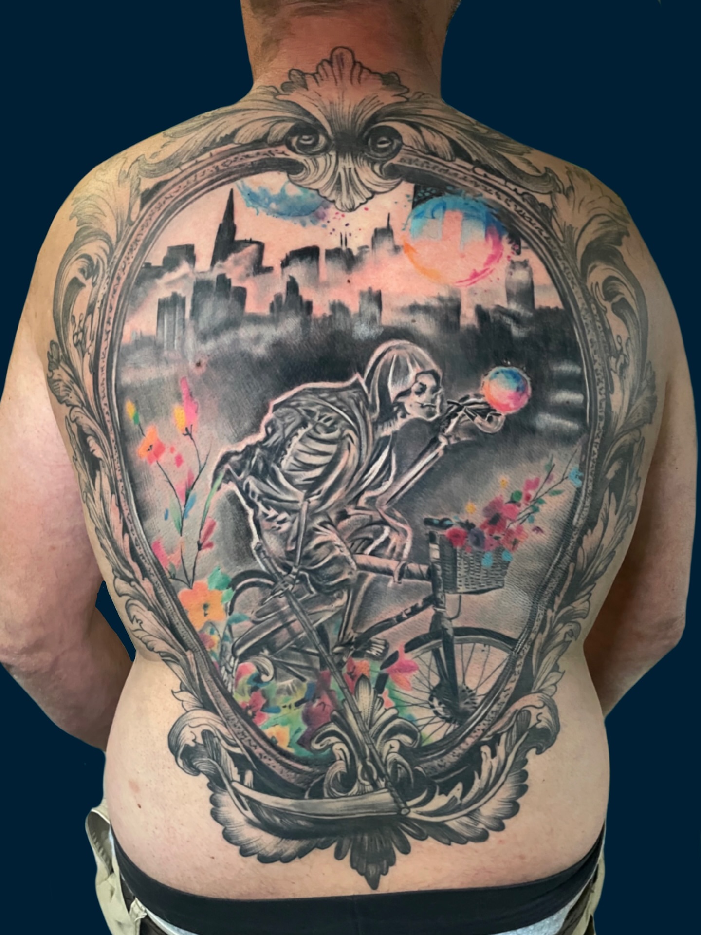 Tattoo by @graphicward — black_and_grey, realism