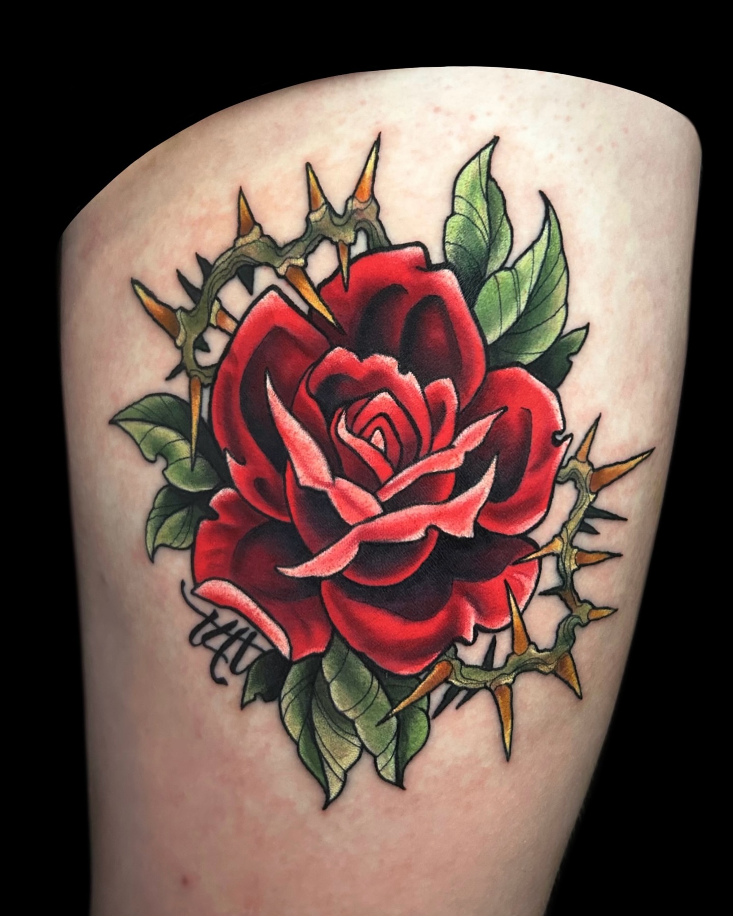 Tattoo by @oddzephyr — american_traditional, realism