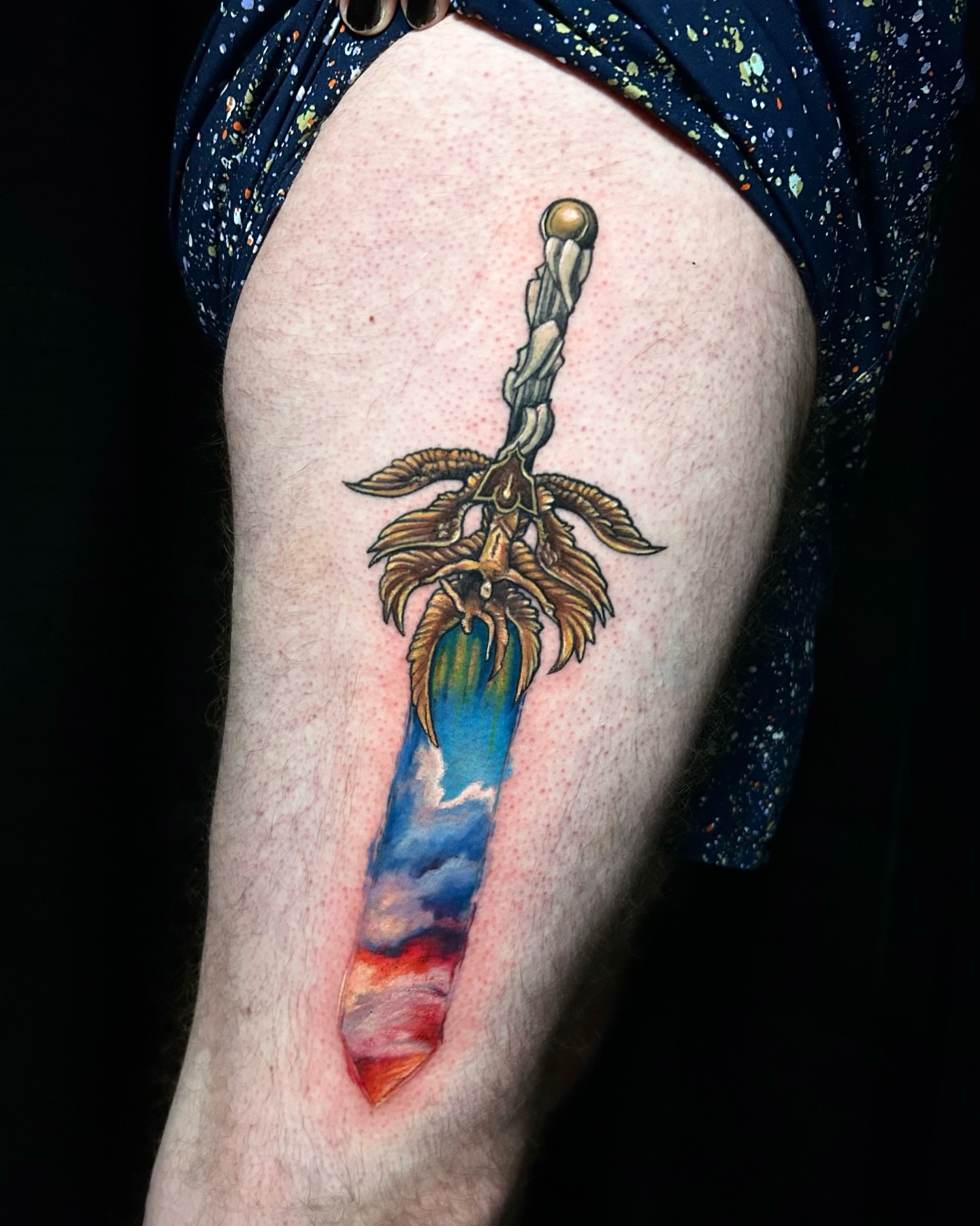 Tattoo by @oddzephyr — realism