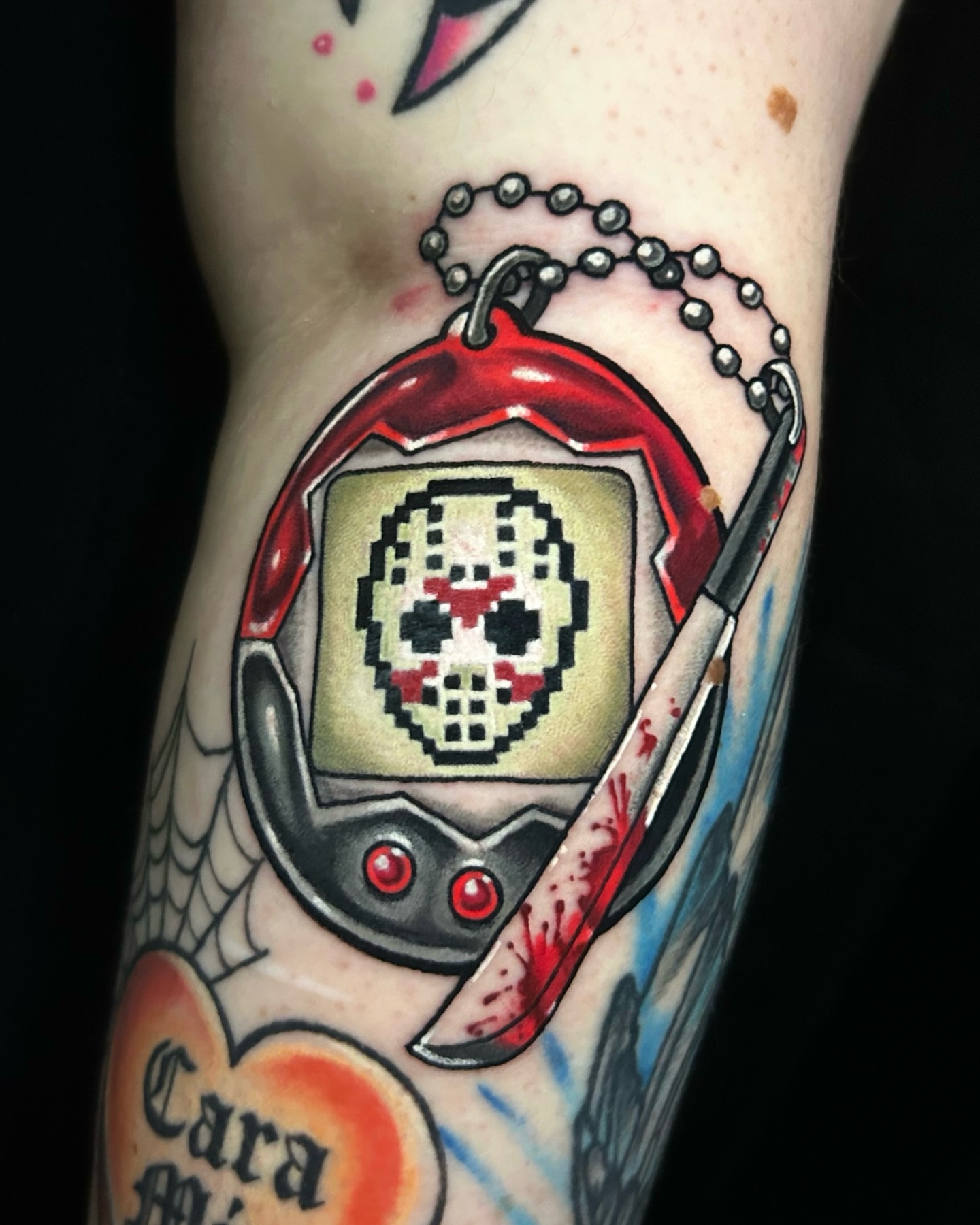 Tattoo by @oddzephyr — american_traditional, dotwork