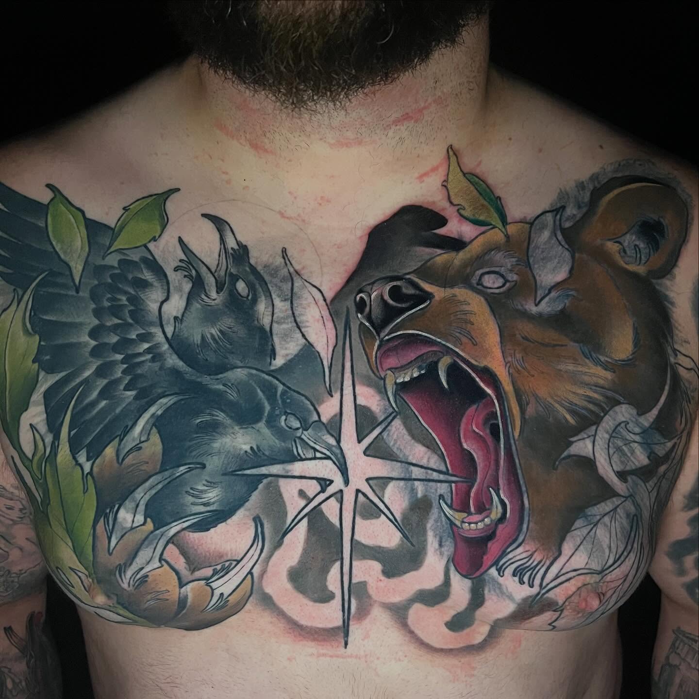 Tattoo by @heatherlynntattoos — american_traditional, realism