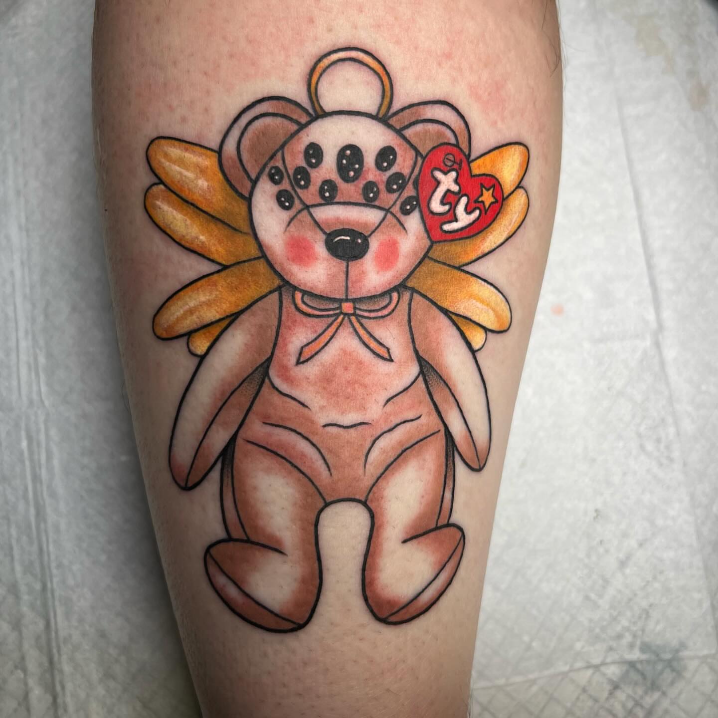 Tattoo by @necromandymods — dotwork