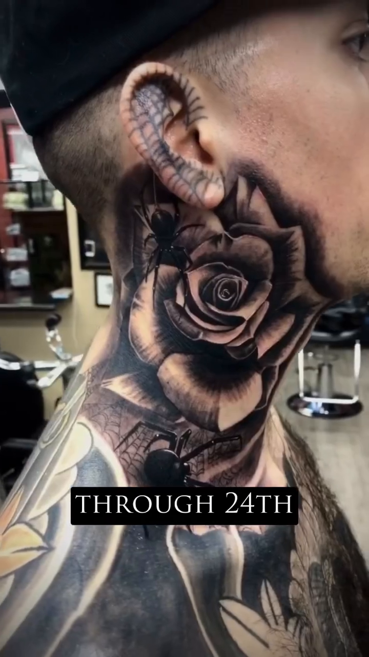 Tattoo by @marky_chavez โ black_and_grey, realism