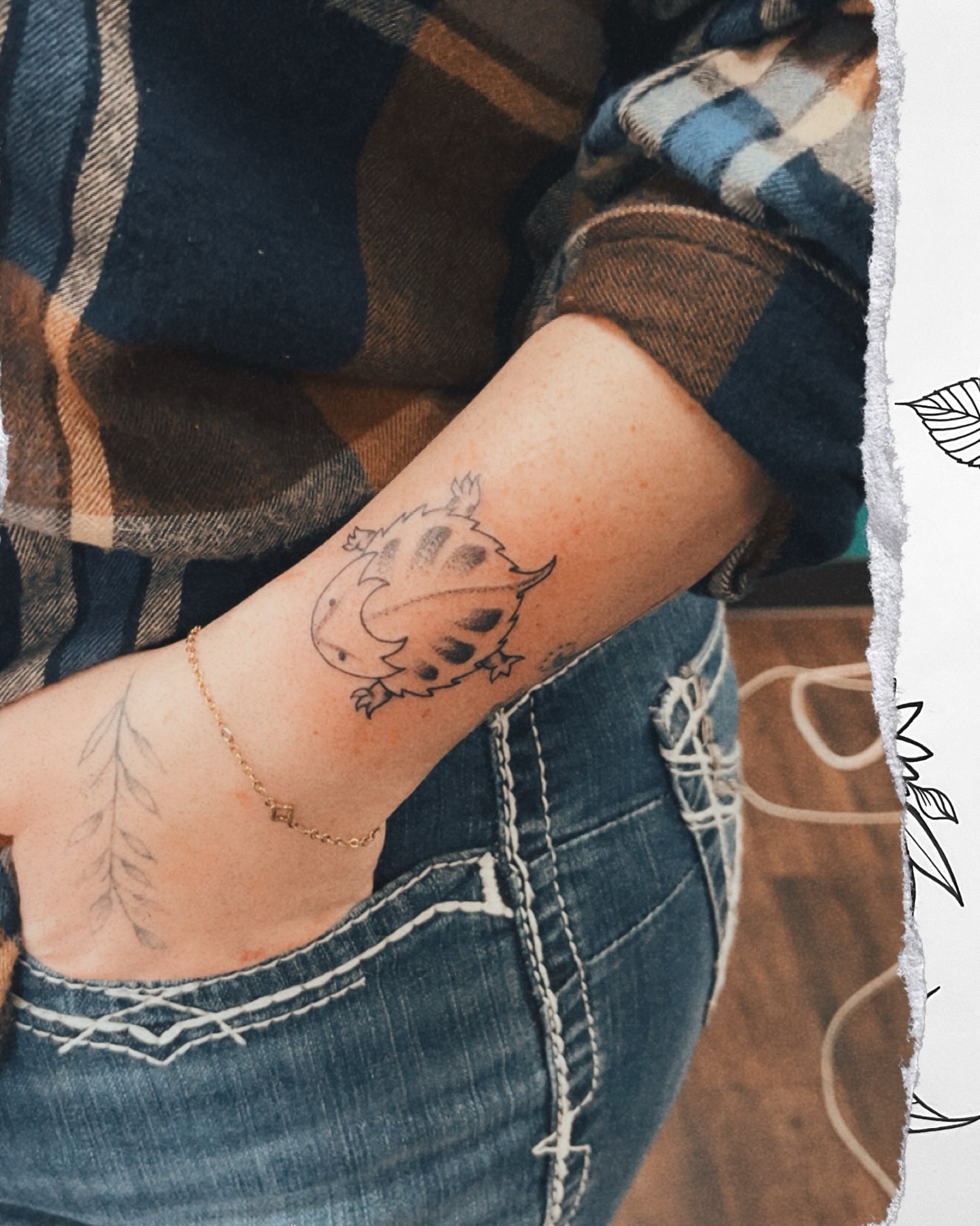 Tattoo by @angiestattoosaz — black_and_grey