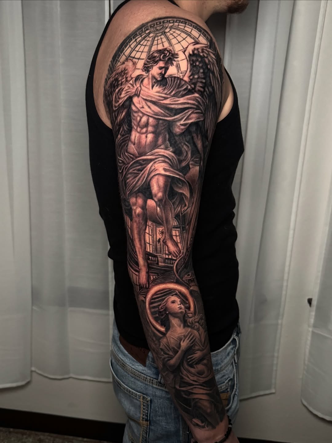 Tattoo by @luees___ — realism, black_and_grey
