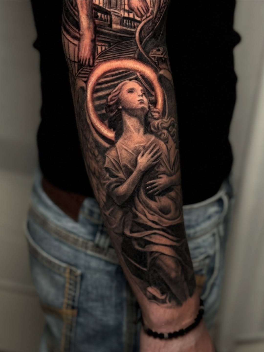 Tattoo by @luees___ — realism, black_and_grey