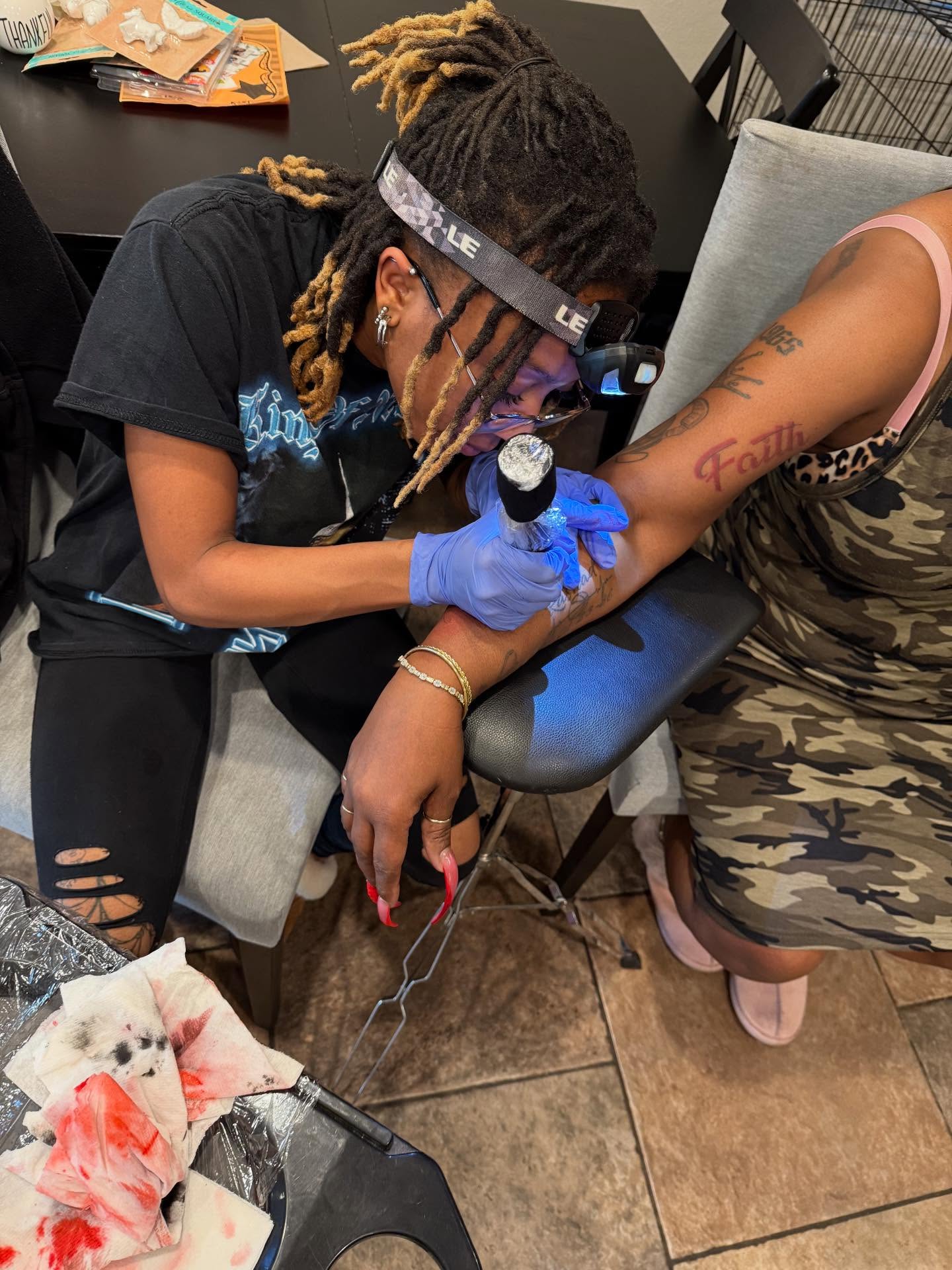 Tattoo by @jaystats03 — black_and_grey