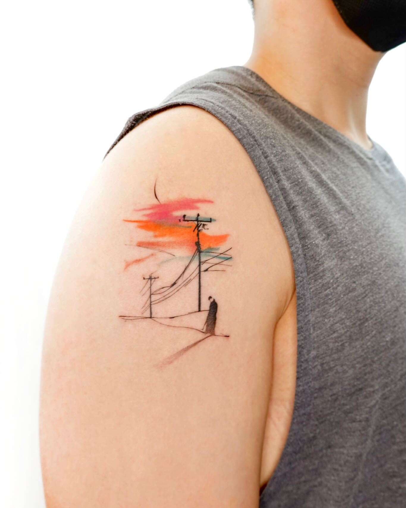 Tattoo by @tattooist_today_do — watercolor