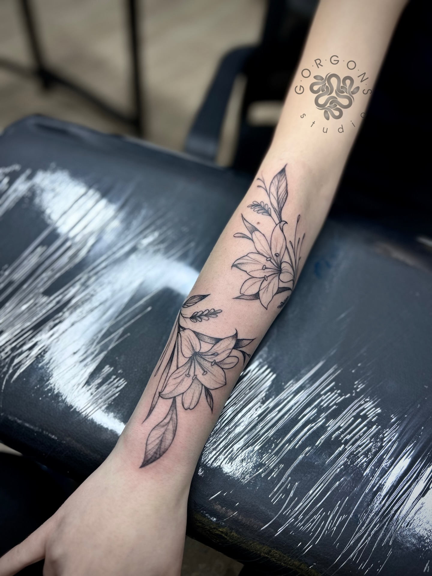 Tattoo by @tygydyk.tattoo — black_and_grey