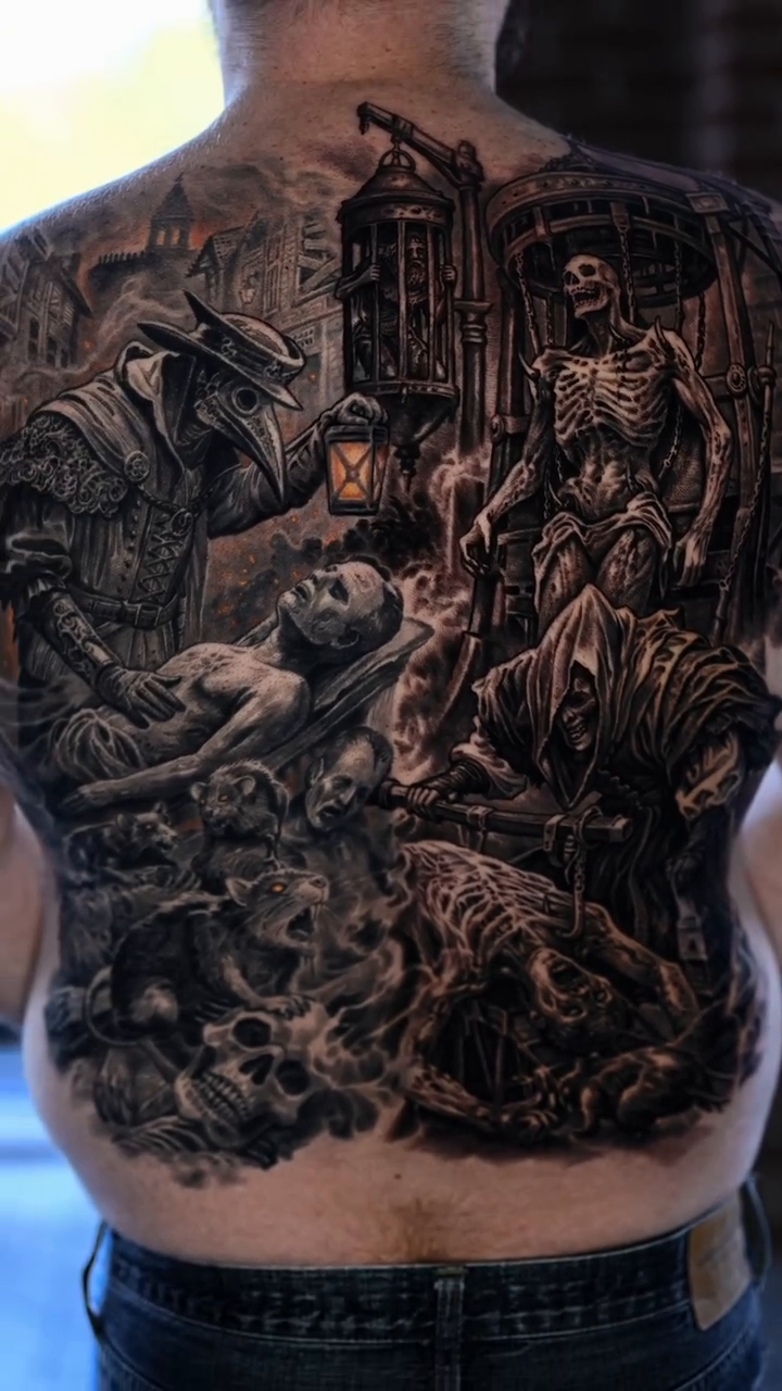 Tattoo work at Austin Tattoo Invitational 2026