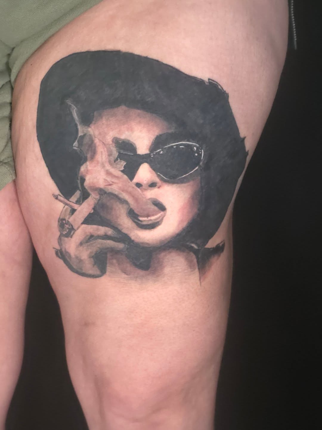Tattoo by @lmwtattoos โ black_and_grey