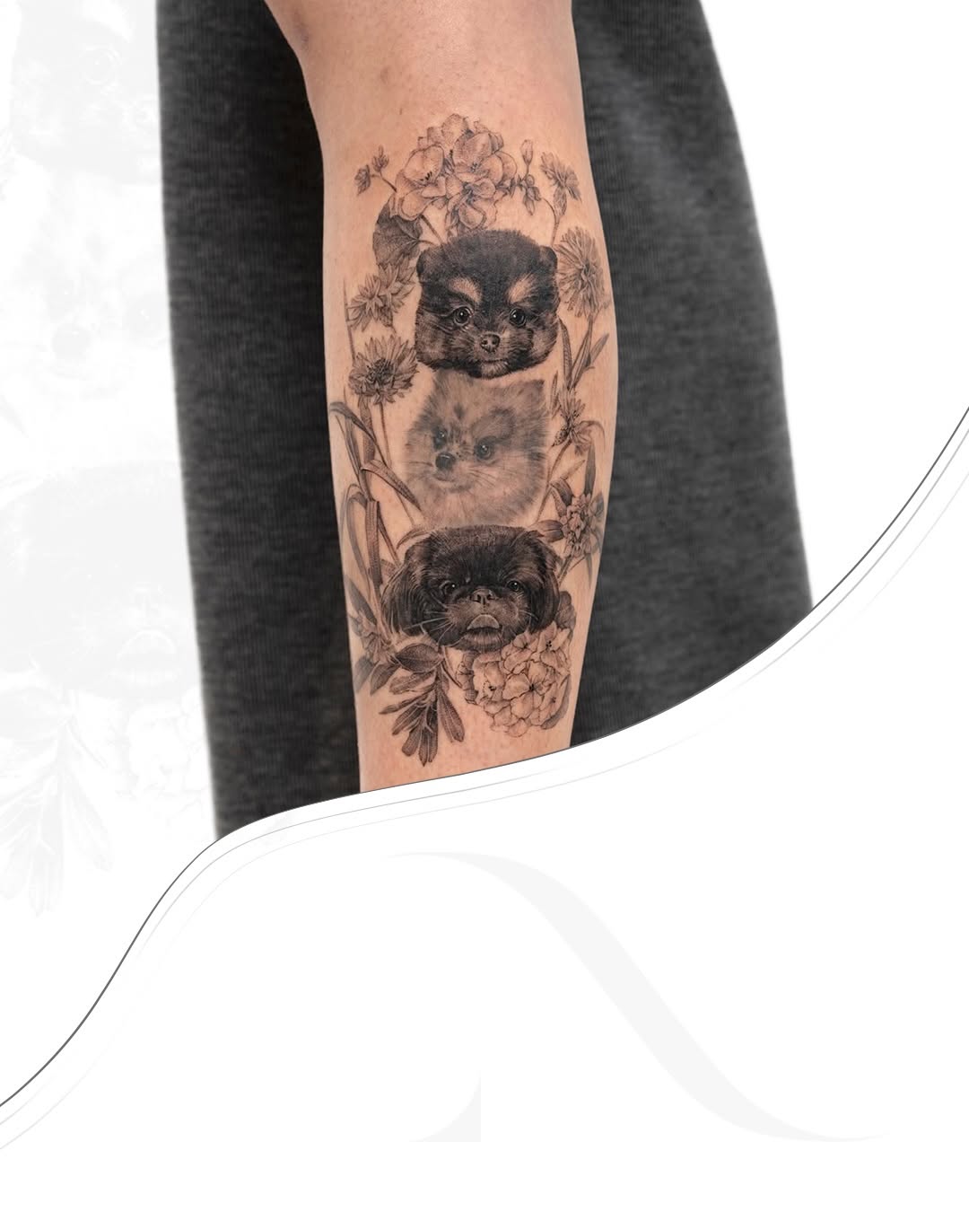 Tattoo by @zeeyo_tattoo — realism, black_and_grey