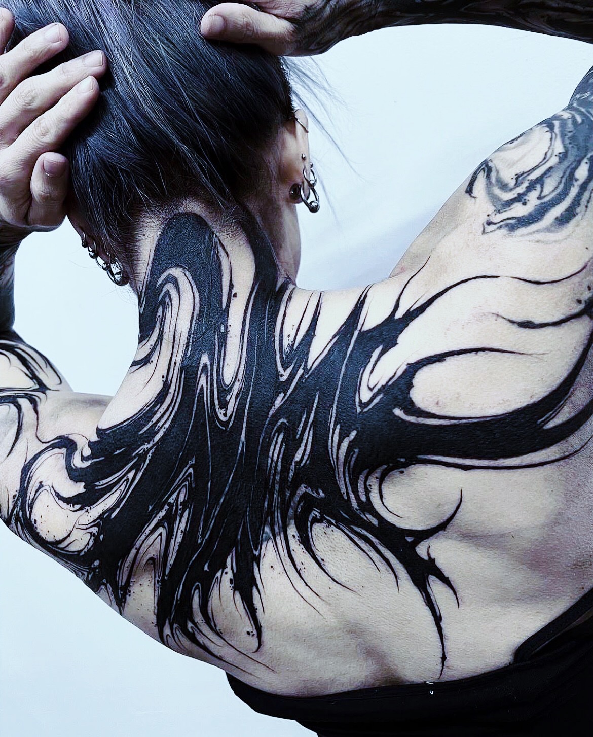 Tattoo by @tattooist_aleksa — black_and_grey