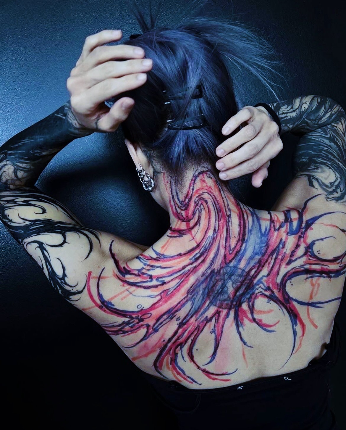 Tattoo by @tattooist_aleksa — watercolor