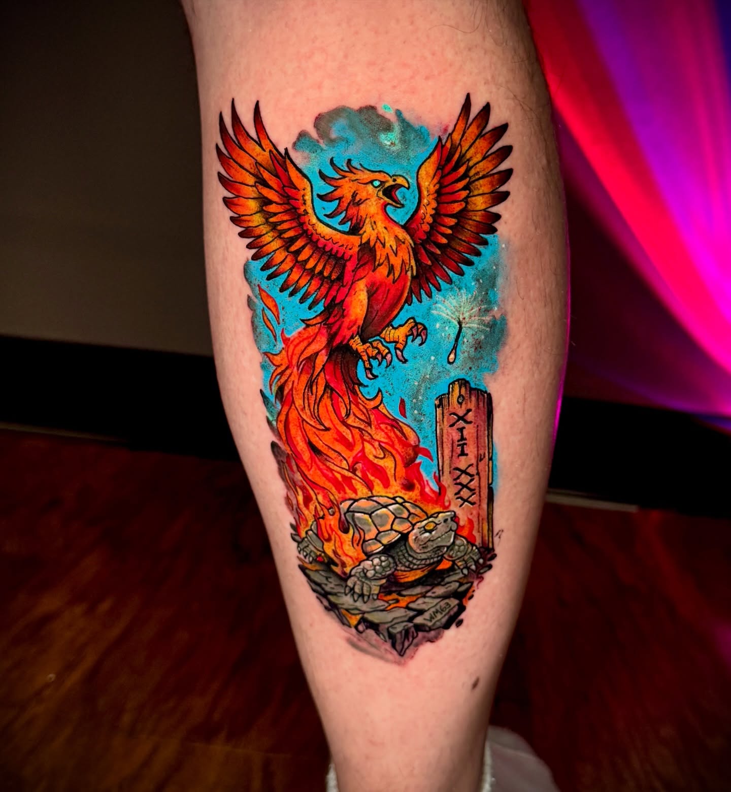 Tattoo by @uncle_dinky_art — neo_traditional, watercolor