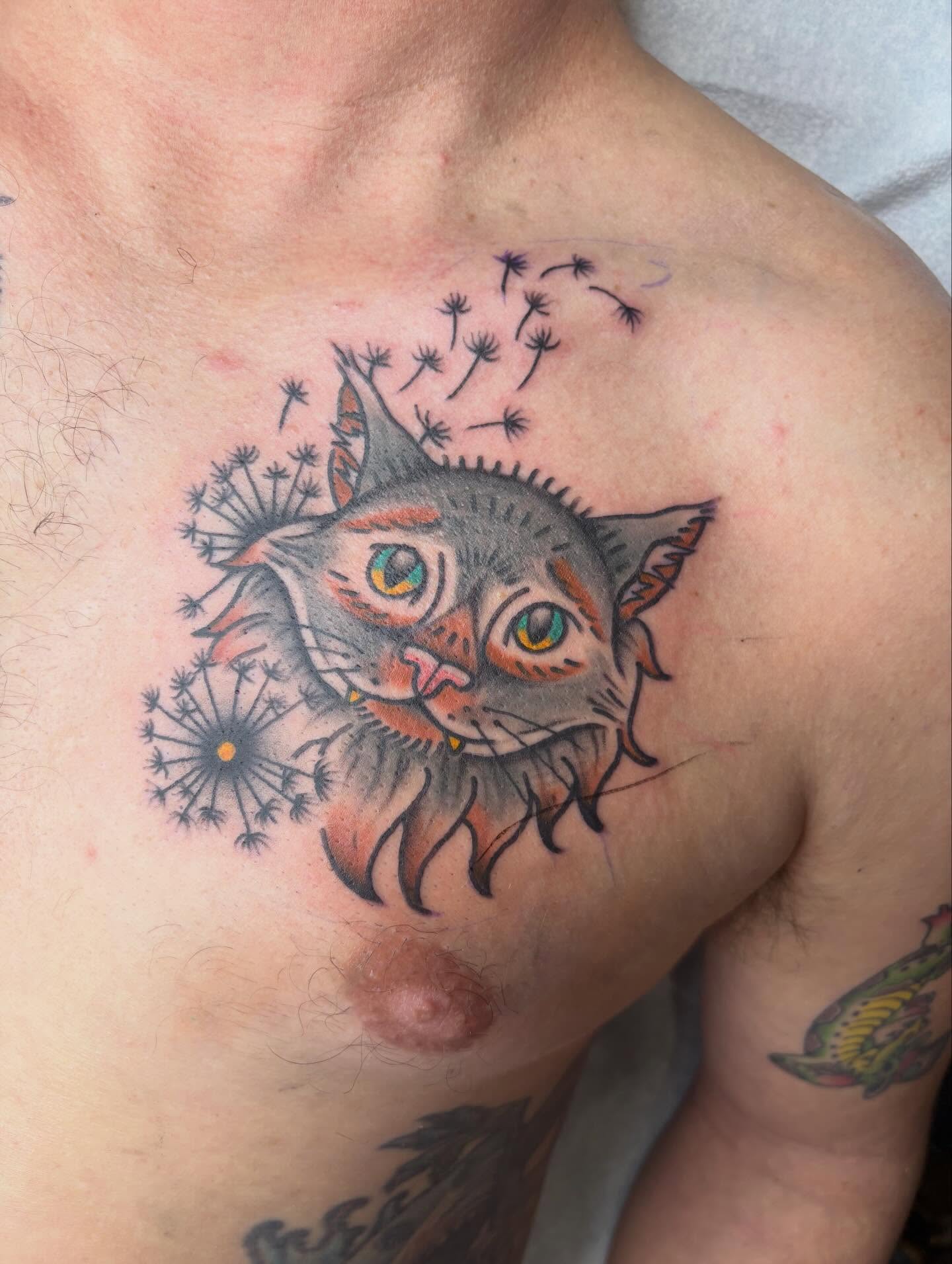 Tattoo by @mike.does.tattoos — realism, dotwork