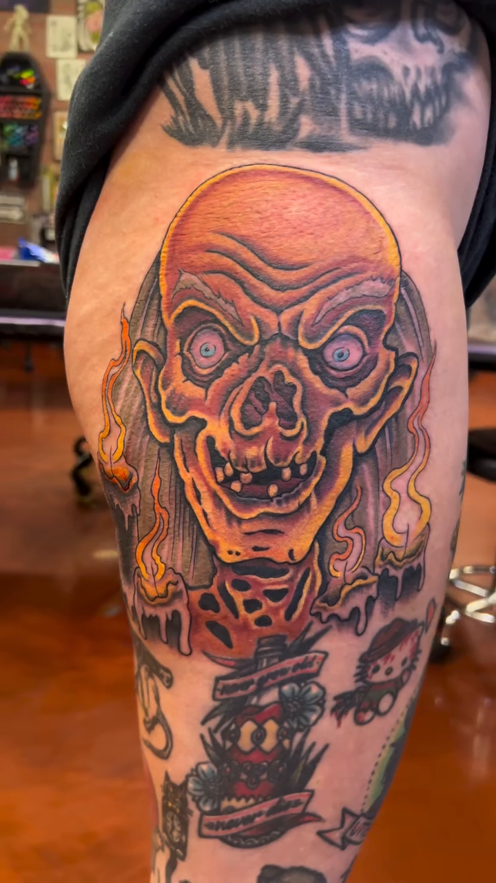 Tattoo by @badfellow — neo_traditional, dark_realism