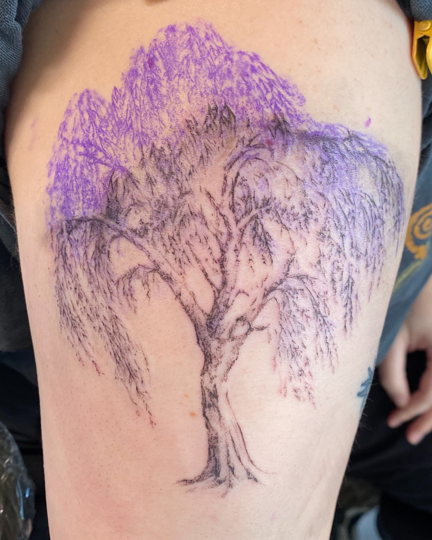 Tattoo by @cowgurl_bebop — black_and_grey