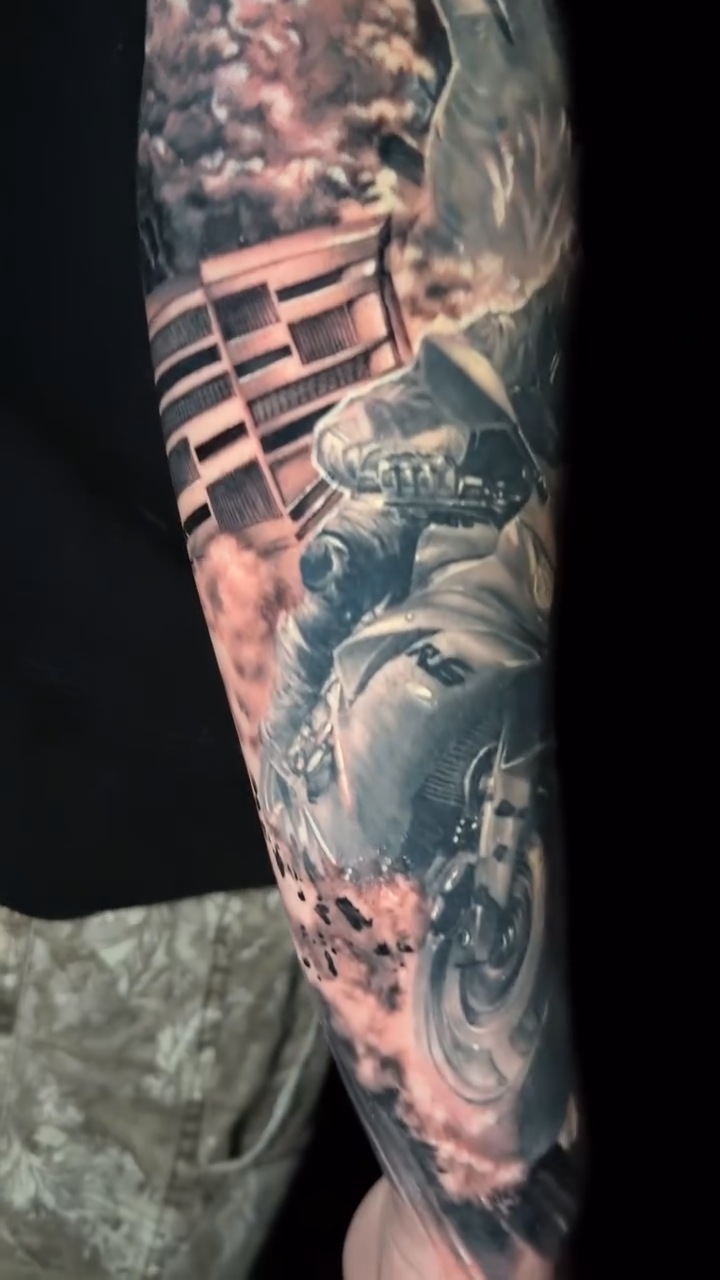 Tattoo by @iamshultz — realism, black_and_grey