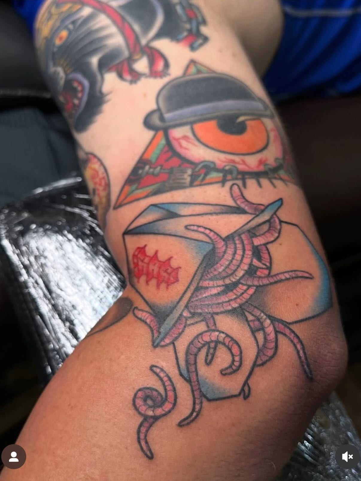 Tattoo by @purplesticky — american_traditional, neo_traditional