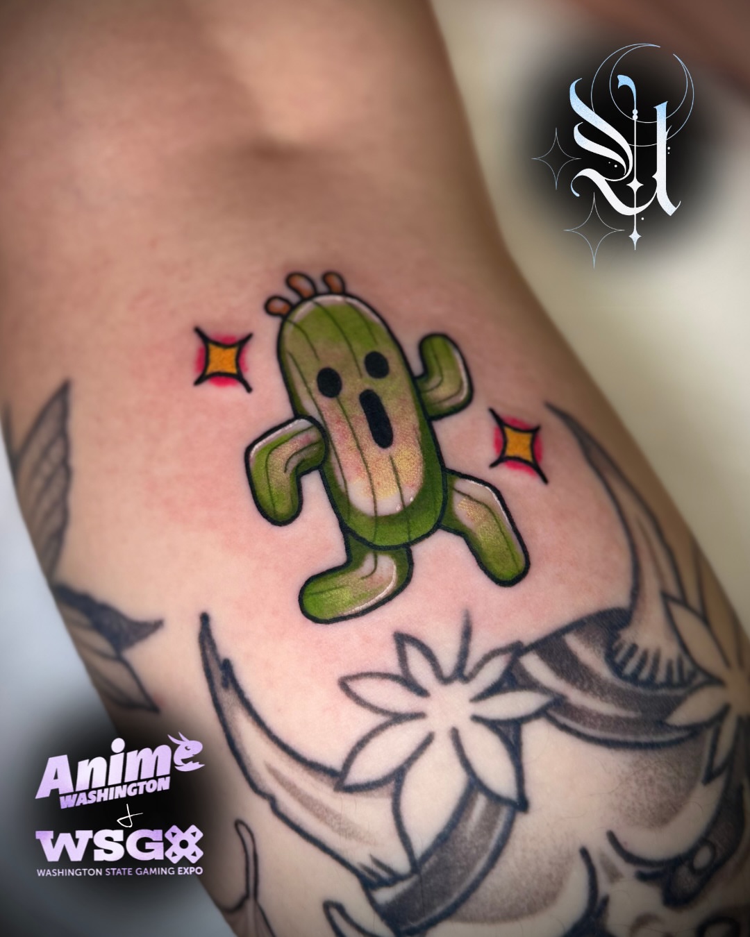 Tattoo by @silverie_inks β anime
