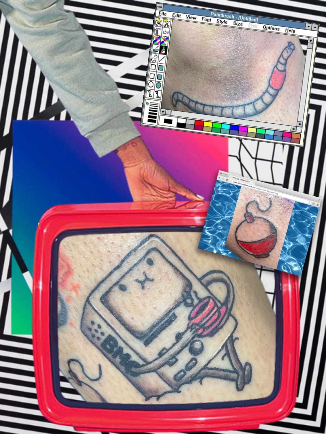 Tattoo by @walrus_milk — new_school