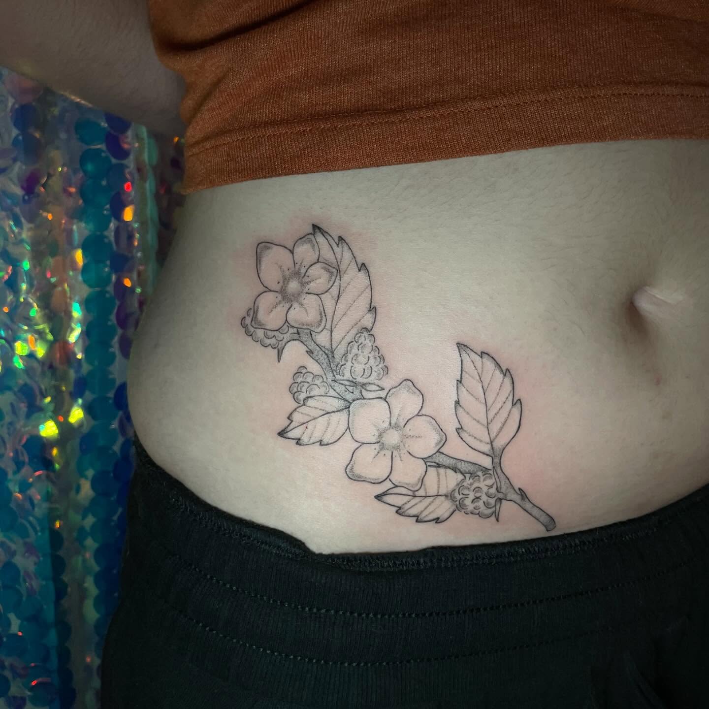 Tattoo by @pajama.hat_tats — black_and_grey