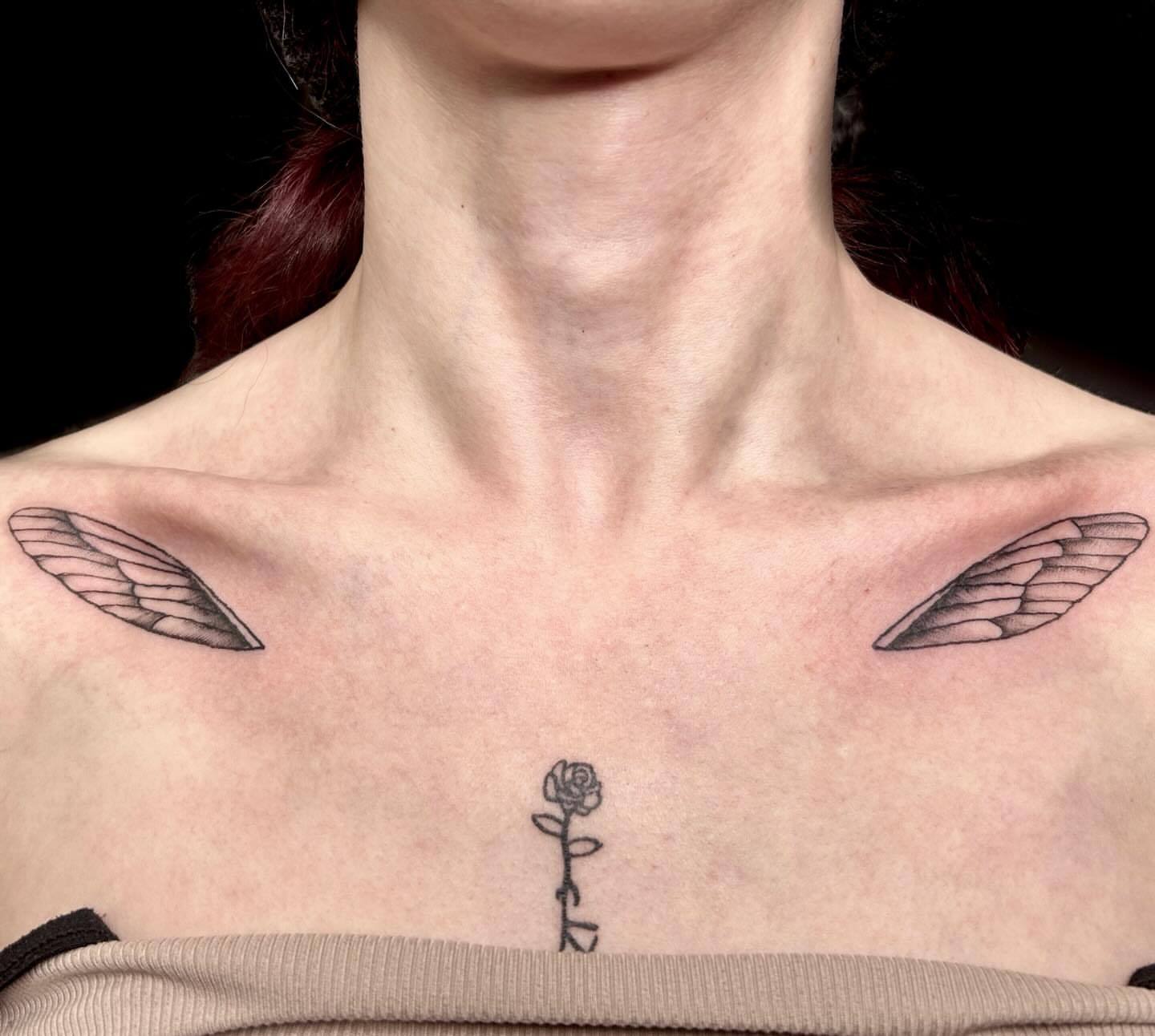 Tattoo by @emilyftattoos — black_and_grey