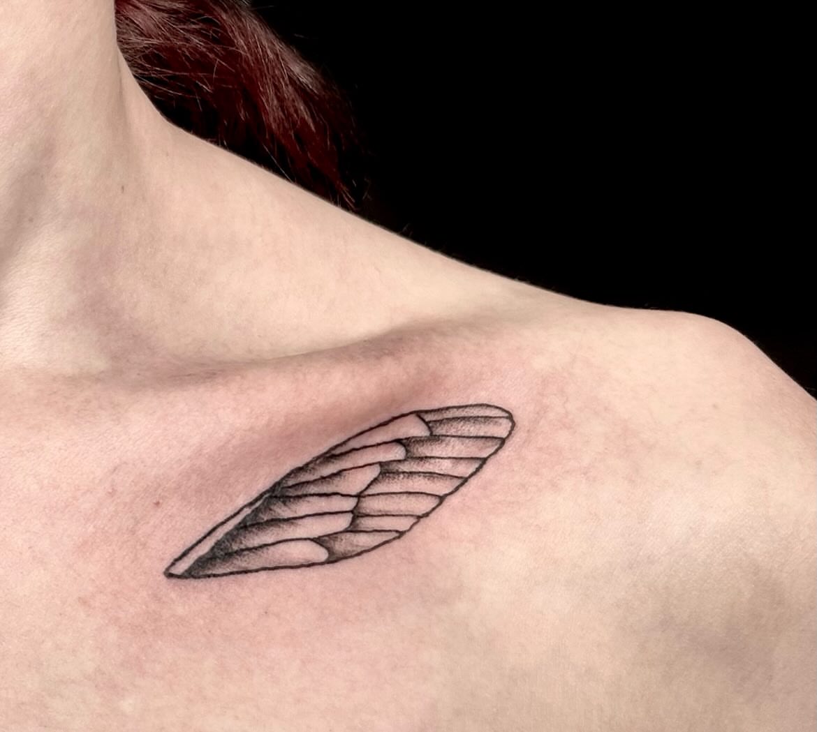Tattoo by @emilyftattoos — black_and_grey