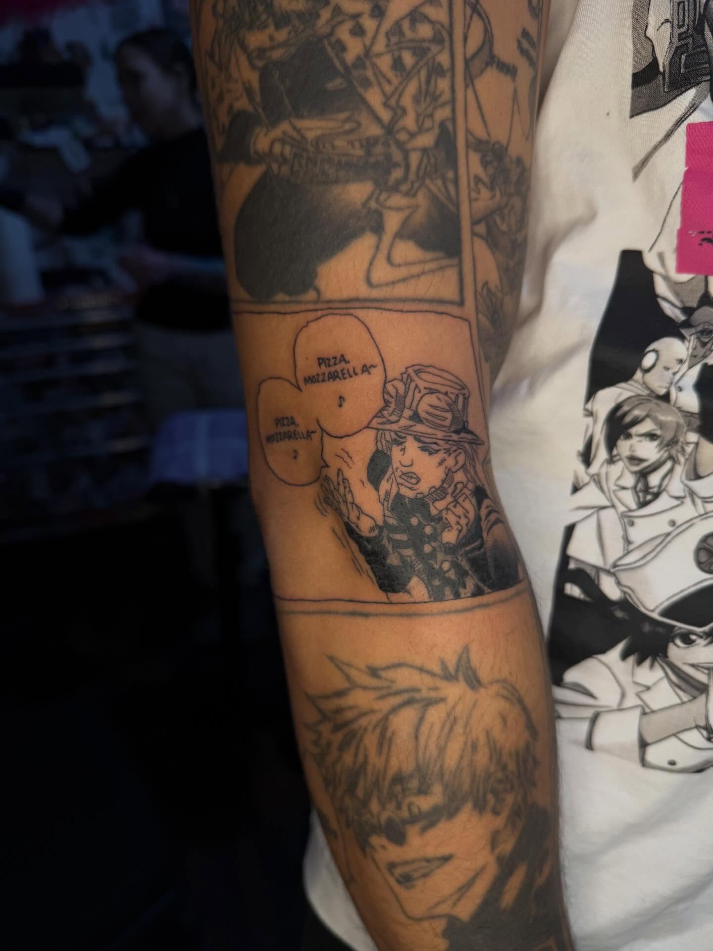 Tattoo by @nanumike_tats — anime