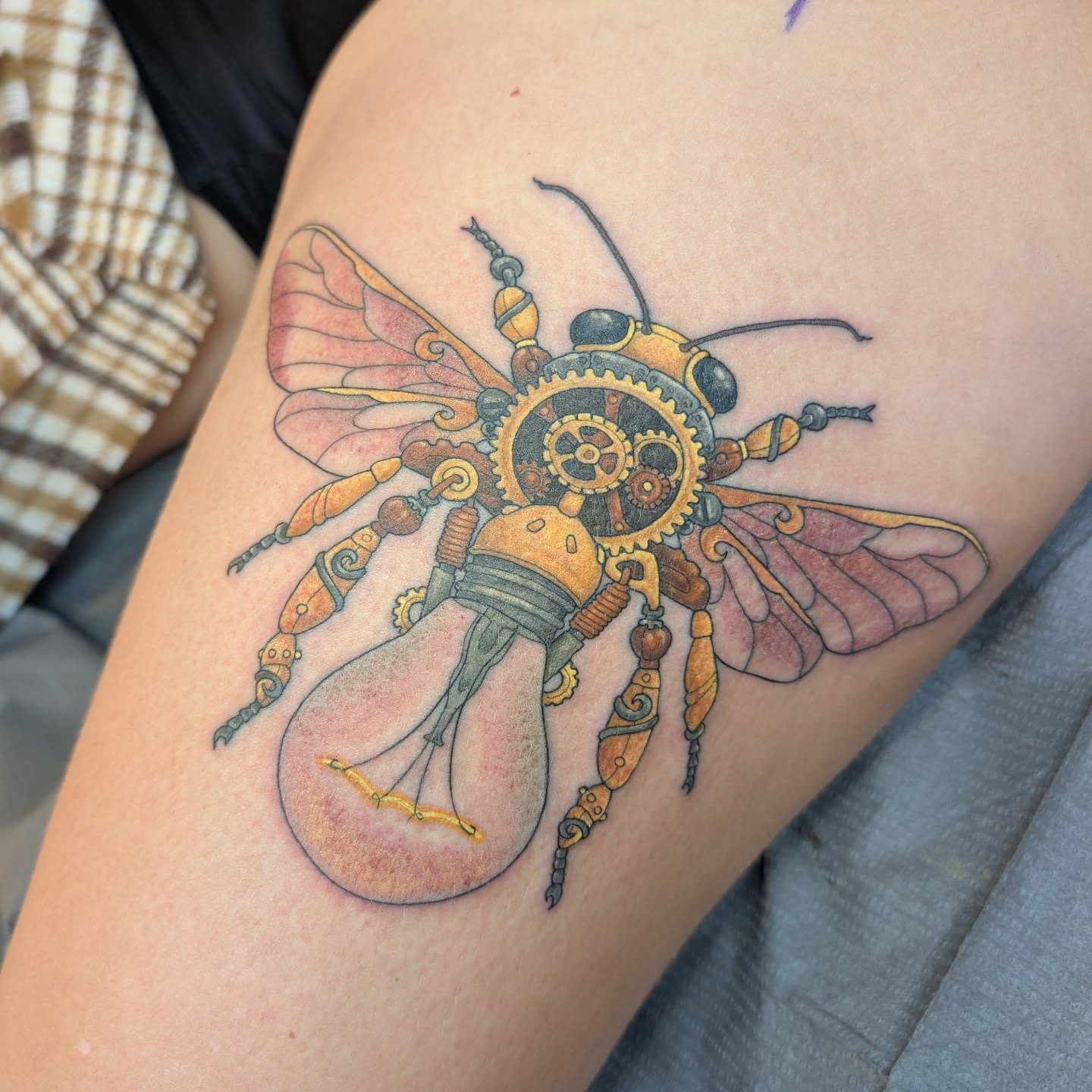 Tattoo by @mothandflametattoos — geometric