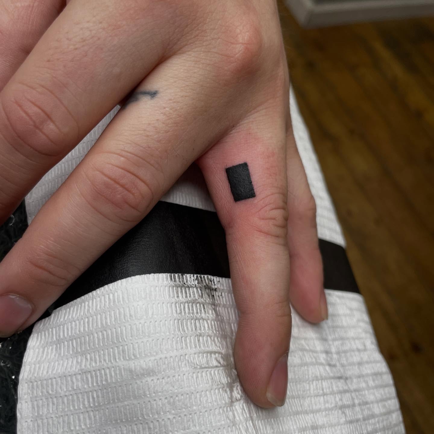 Tattoo by @pineneedlestattoo — minimalist