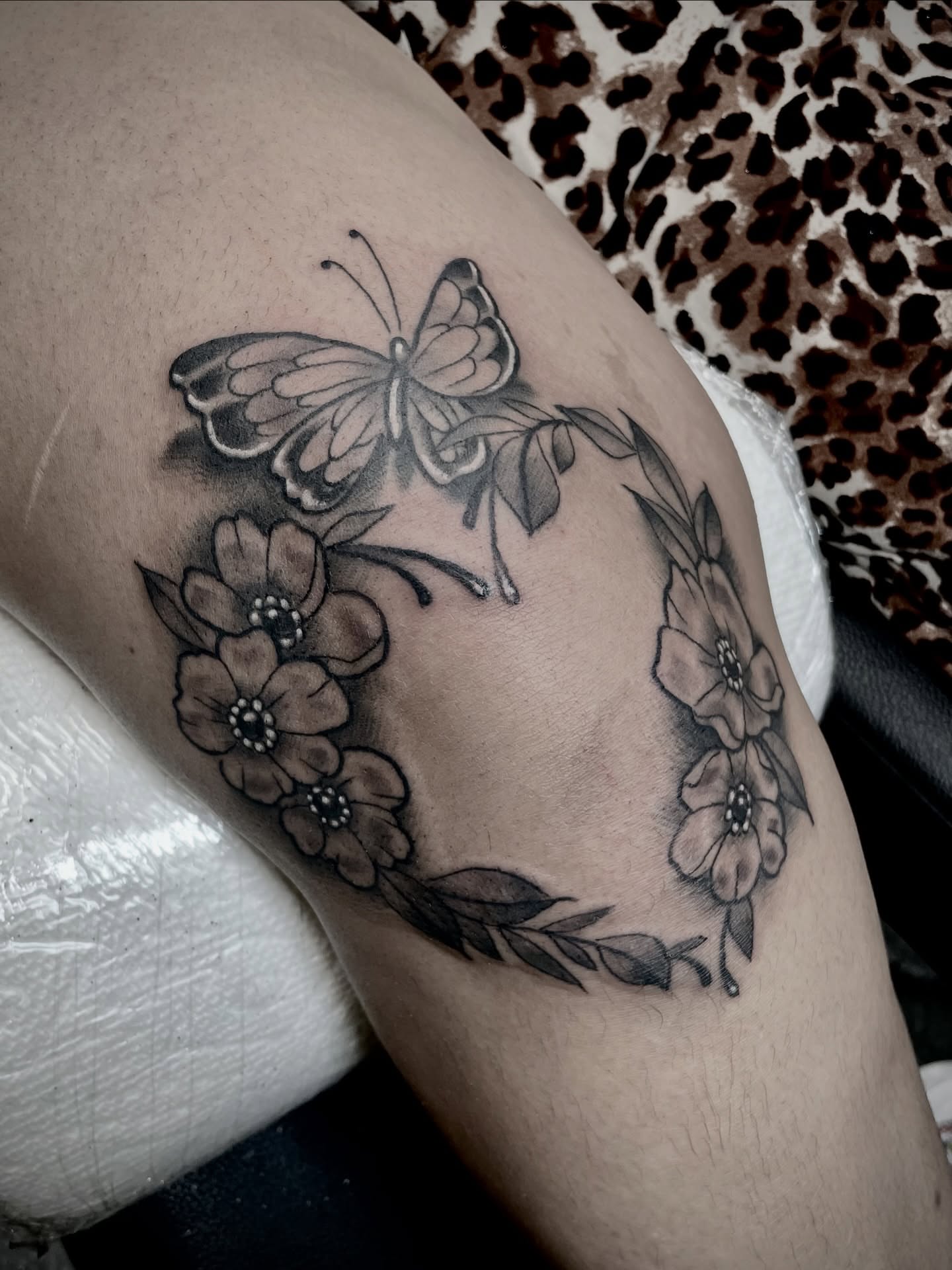 Tattoo by @jasonansley — black_and_grey