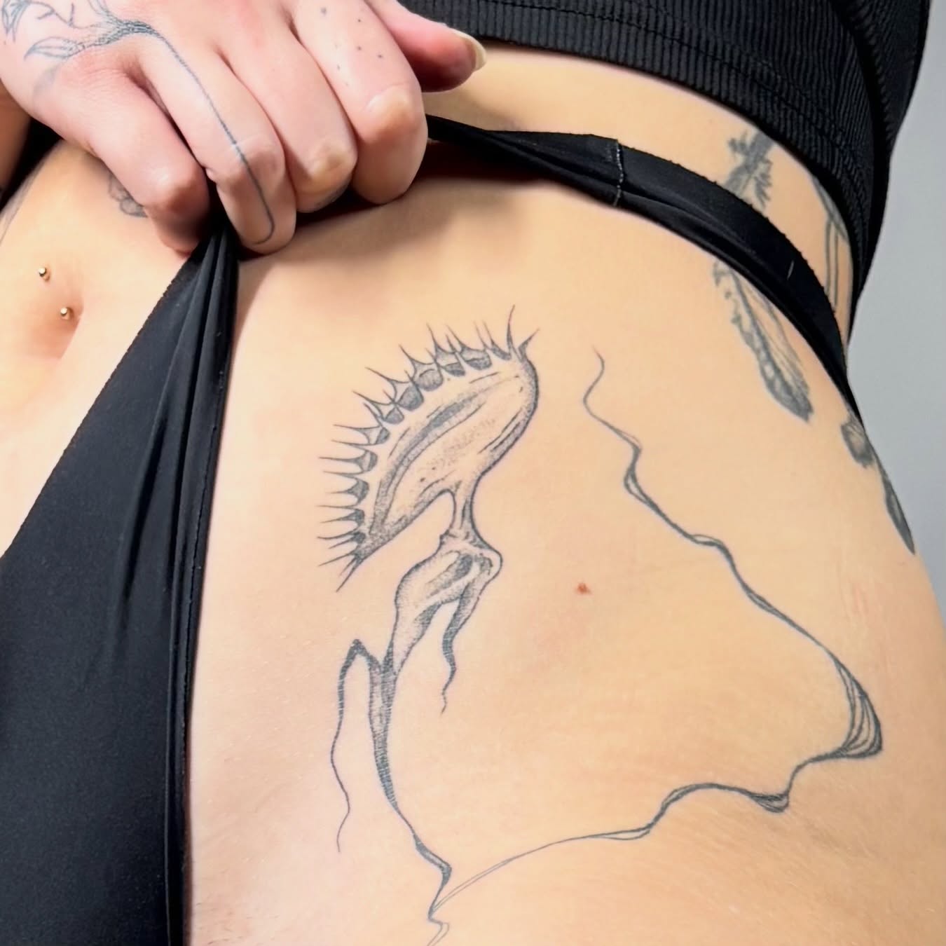 Tattoo by @haut_ces_ane — black_and_grey