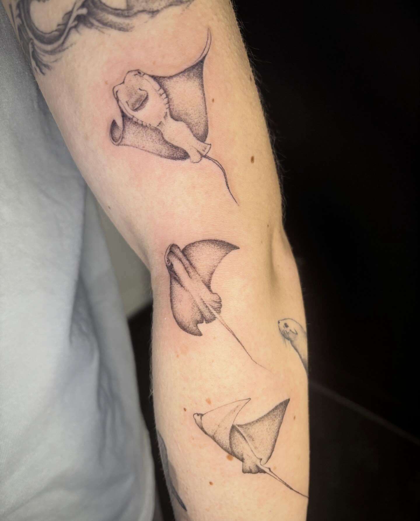 Tattoo by @tattoo.by.q — dotwork