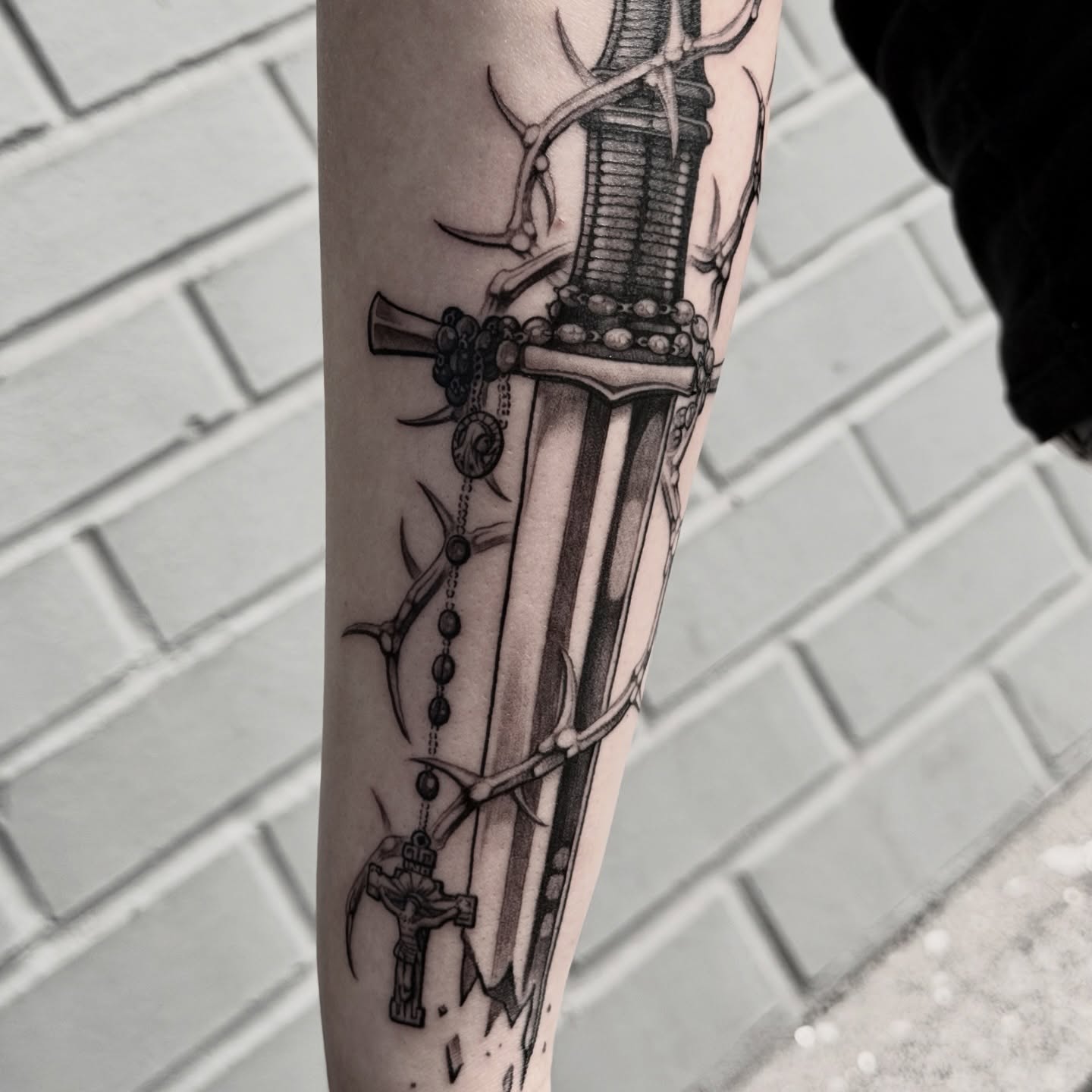 Tattoo by @marcusmartineztattoo β black_and_grey, realism