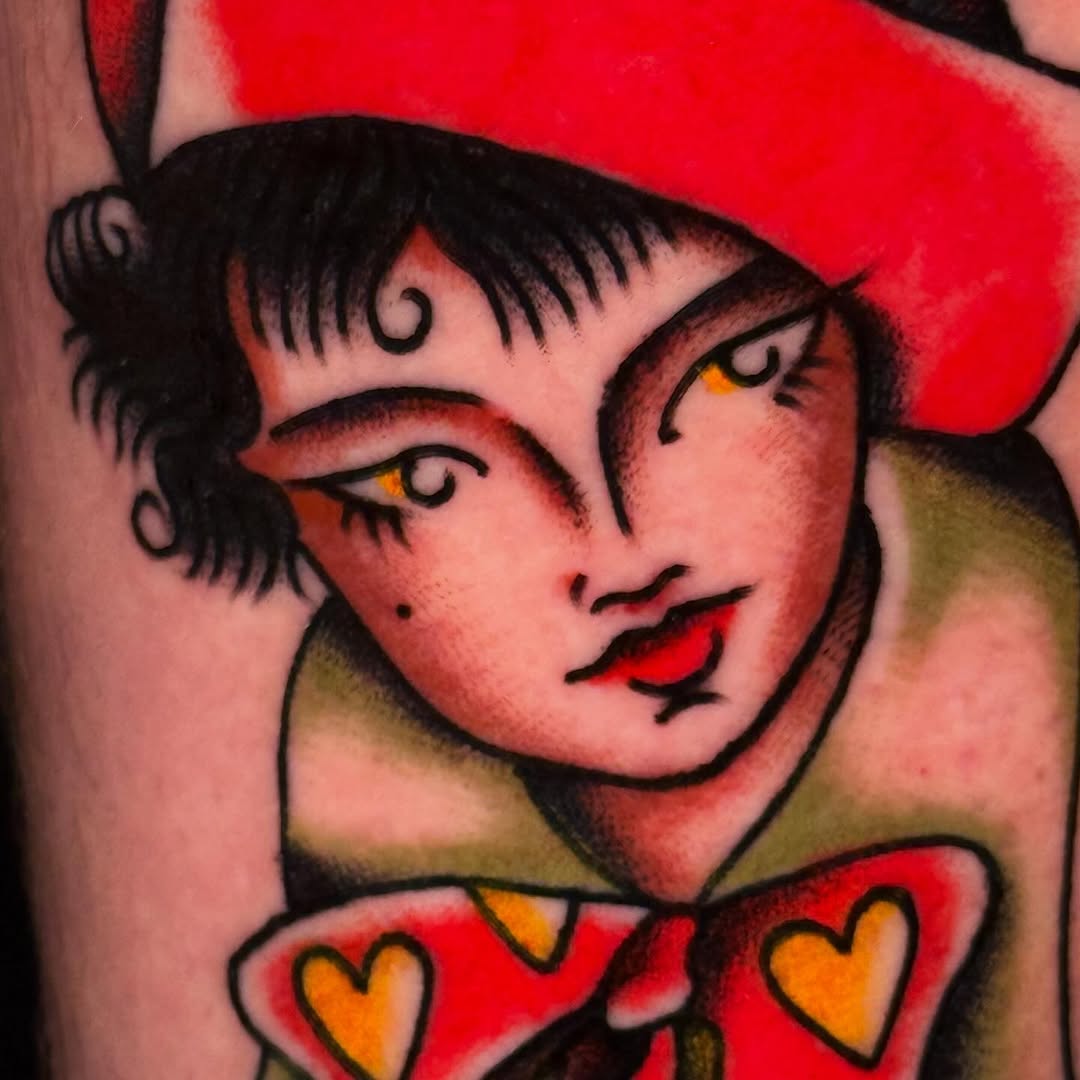 Tattoo by @freezedriedrainbow โ american_traditional