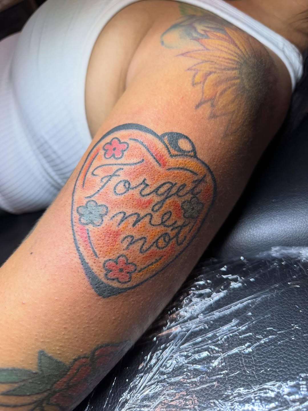 Tattoo by @realrecognizesreal โ lettering_script, fine_line