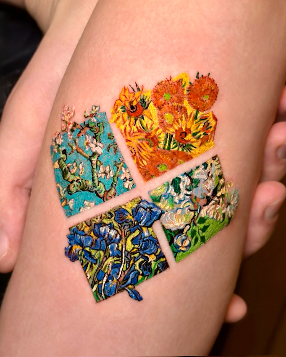 Tattoo by @tattooist_lani — dotwork