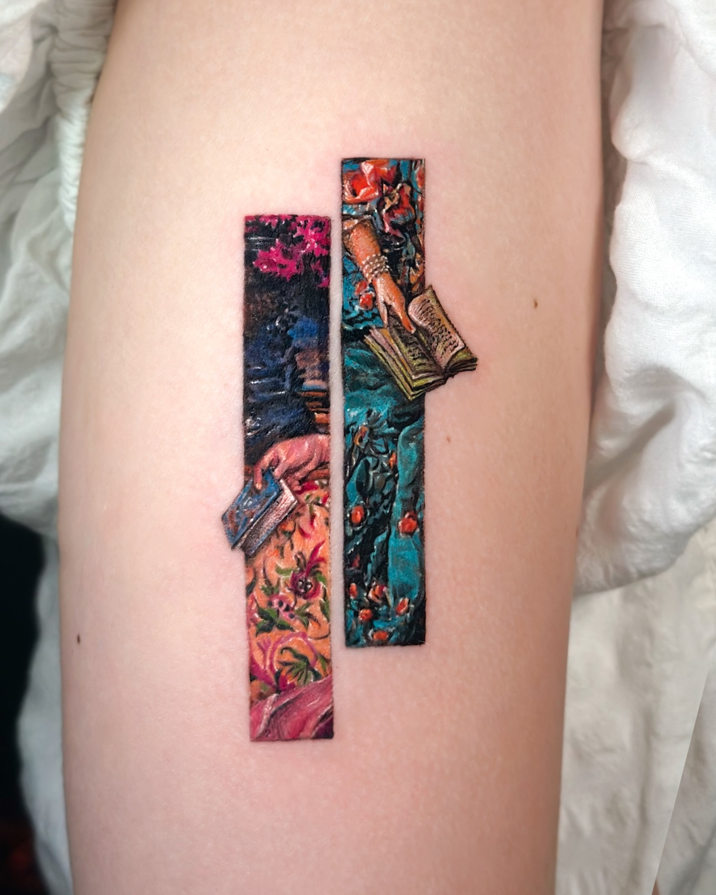 Tattoo by @tattooist_lani — realism, dotwork
