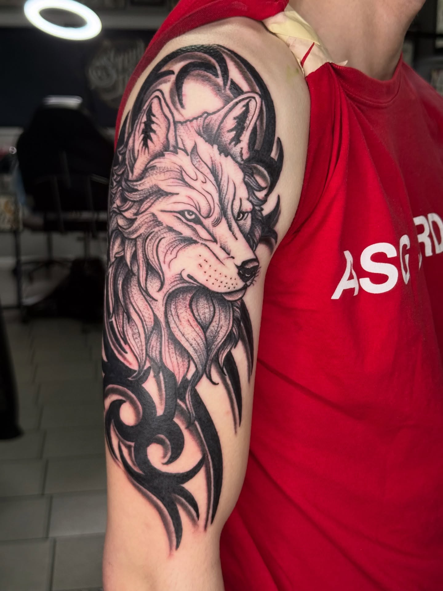 Tattoo by @artbyb_sitc — black_and_grey, tribal