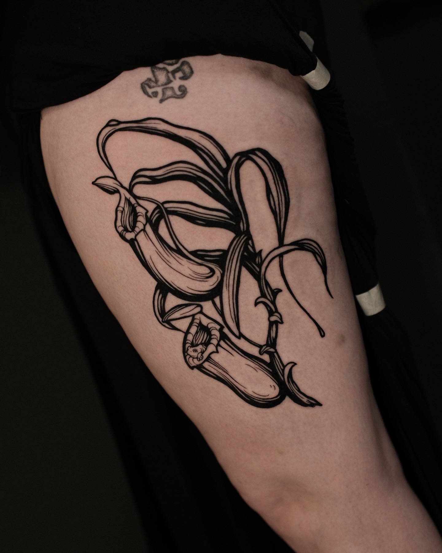 Tattoo by @staydoomed — black_and_grey