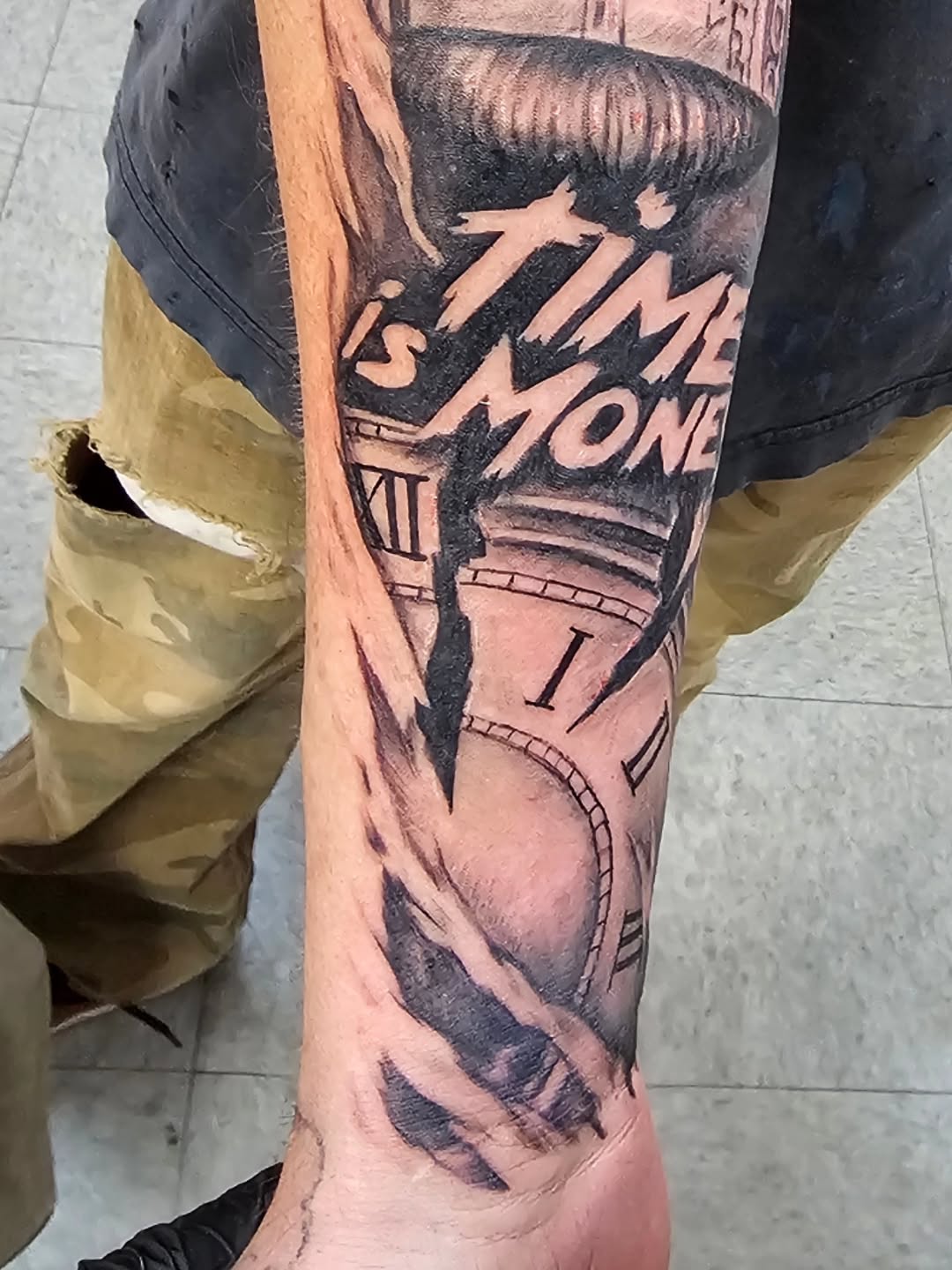 Tattoo by @tattoo8101 — realism, lettering_script