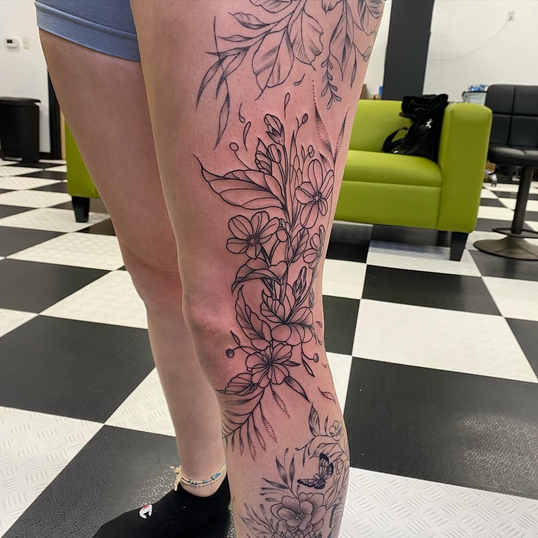 Tattoo by @spencerjonestattoos — fine_line, illustrative