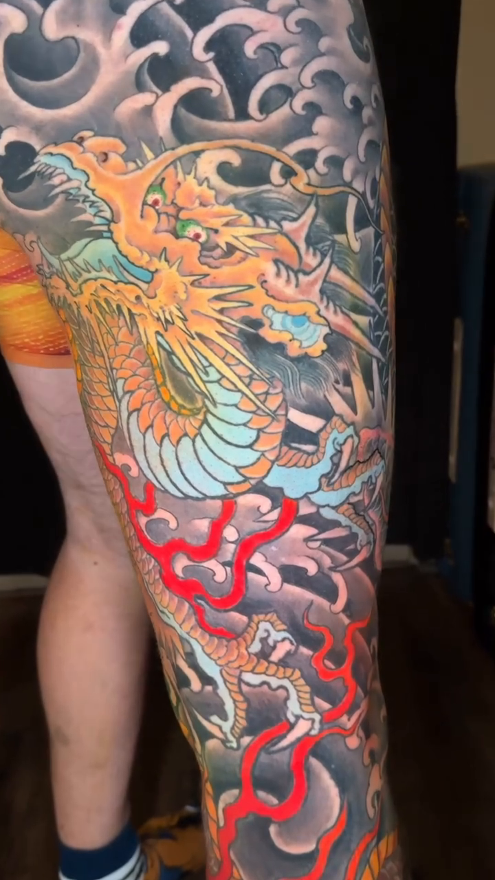 Tattoo by @aaron_bell — japanese_irezumi