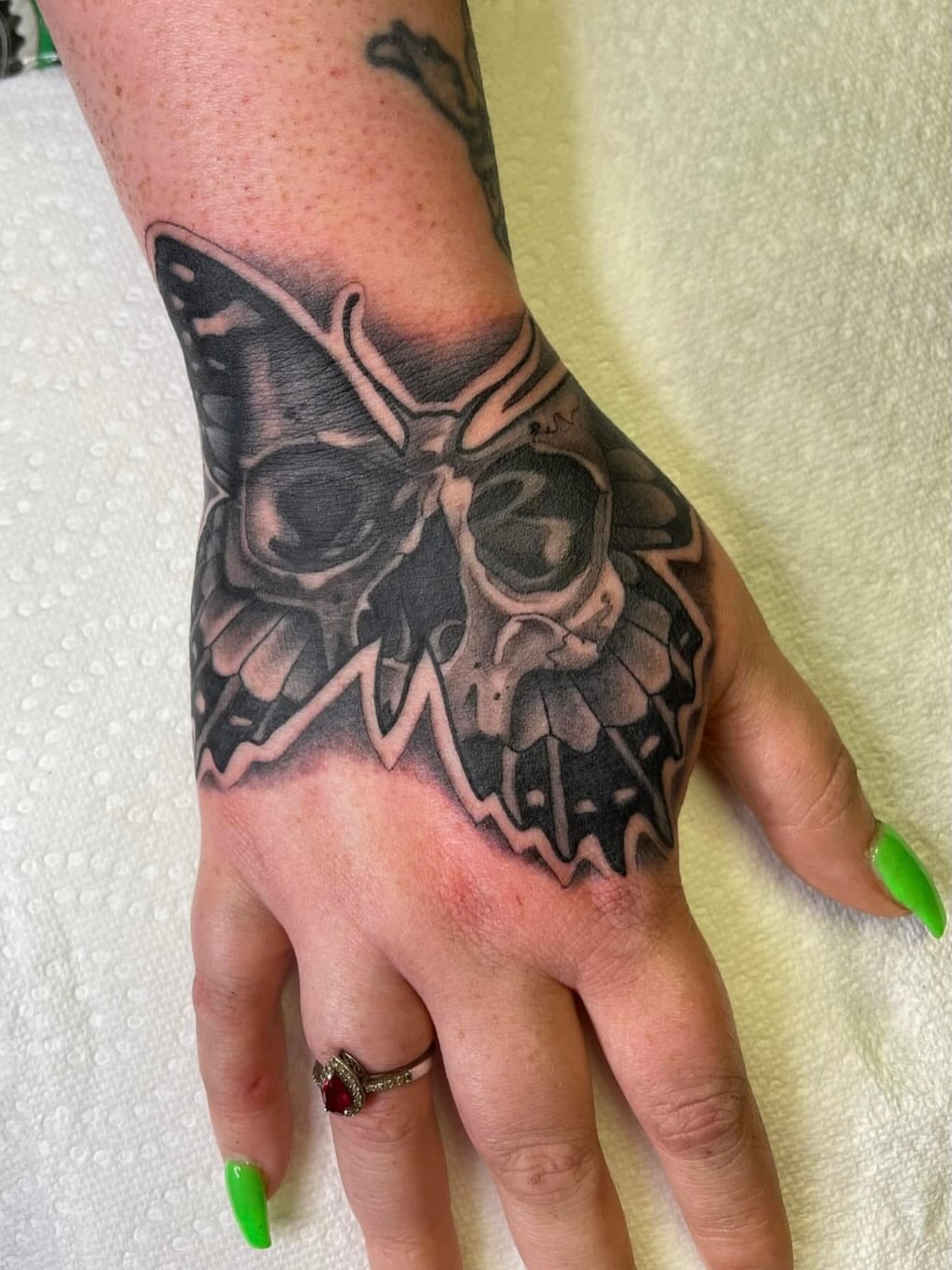 Tattoo by @hood_4_lifetattoos — black_and_grey, realism