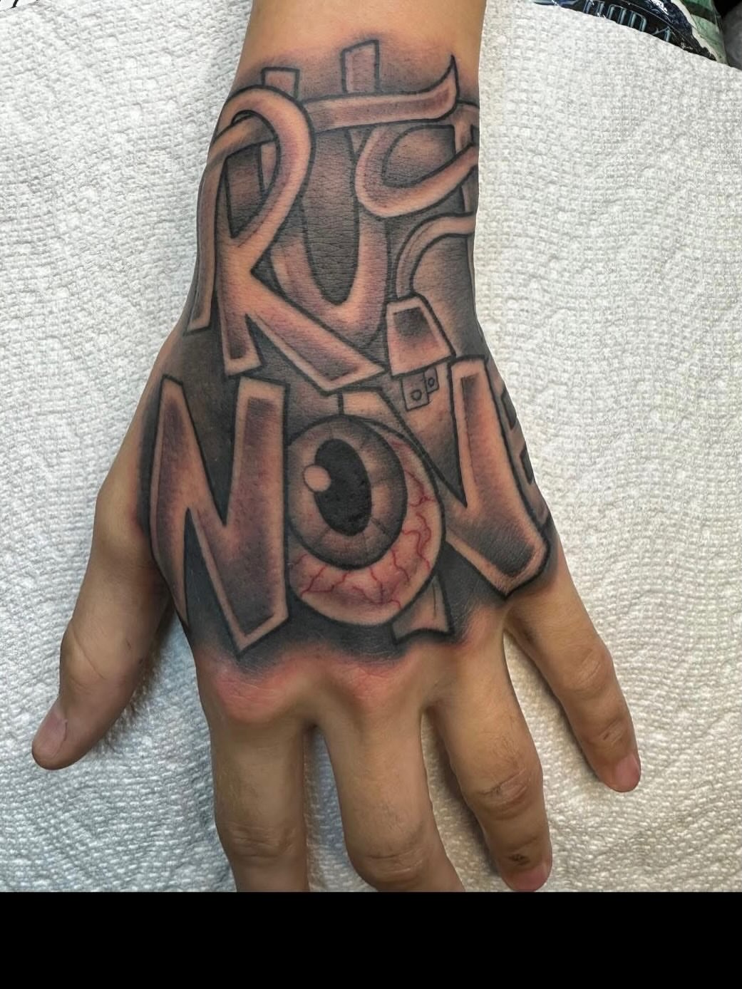 Tattoo by @hood_4_lifetattoos — lettering_script