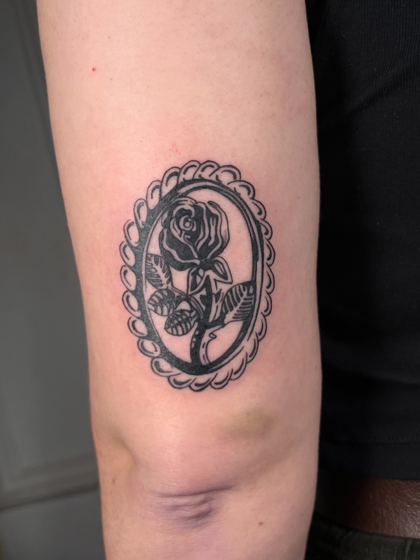 Tattoo by @rat_tattooille — black_and_grey