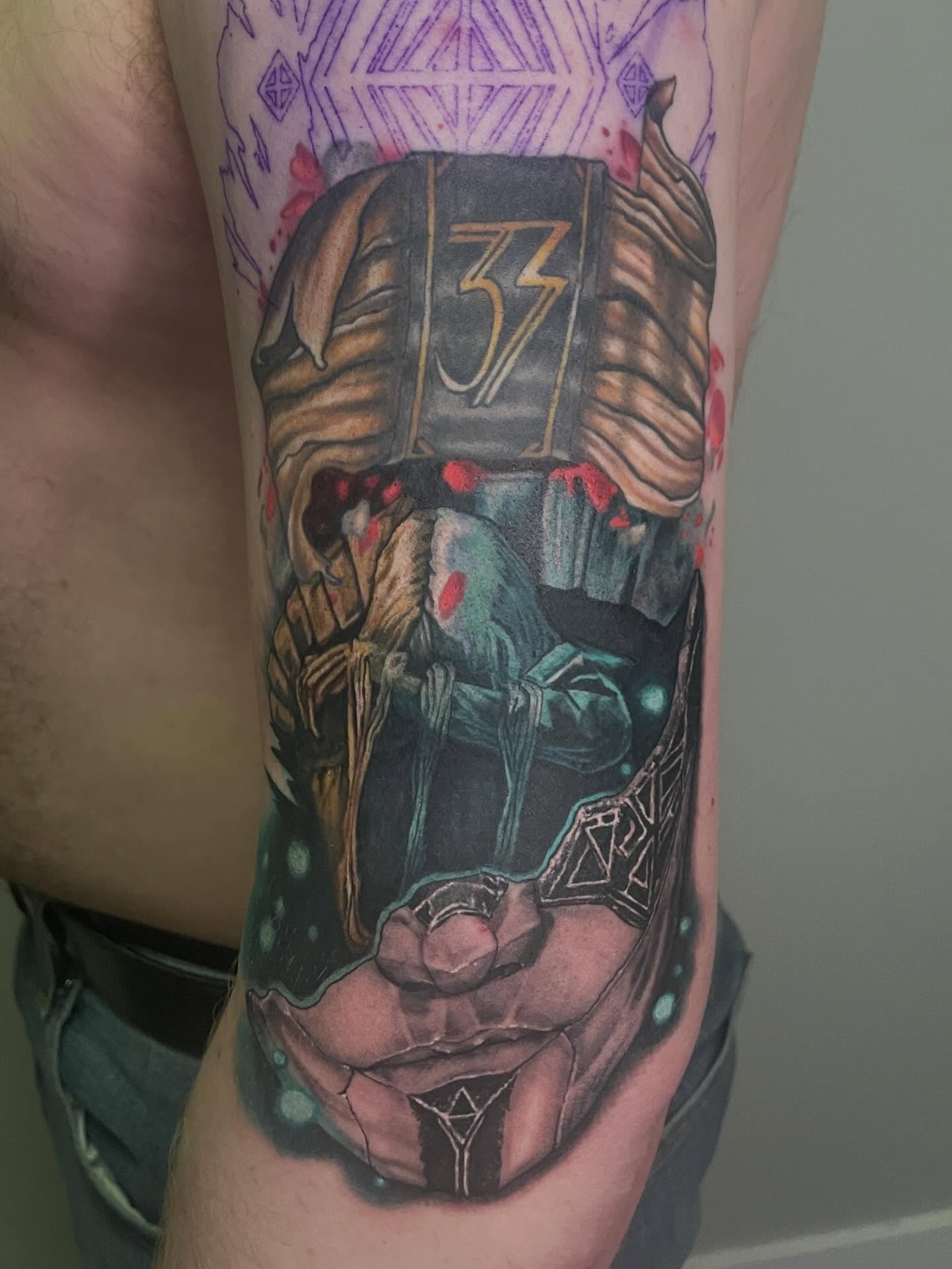 Tattoo by @karenm_tattoos — dark_realism